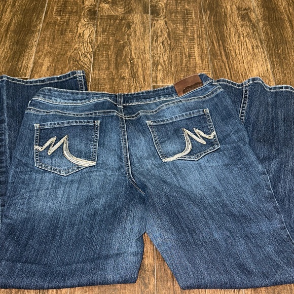 Maurices Dark Blue Boot Cut Jeans - Picture 5 of 5